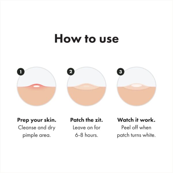 Mighty Patch™ Original patch from Hero Cosmetics - Hydrocolloid Acne Pimple Patch for Covering Zits and Blemishes in Face and Skin, Vegan-friendly and Not Tested on Animals (36 Count) - Image 10