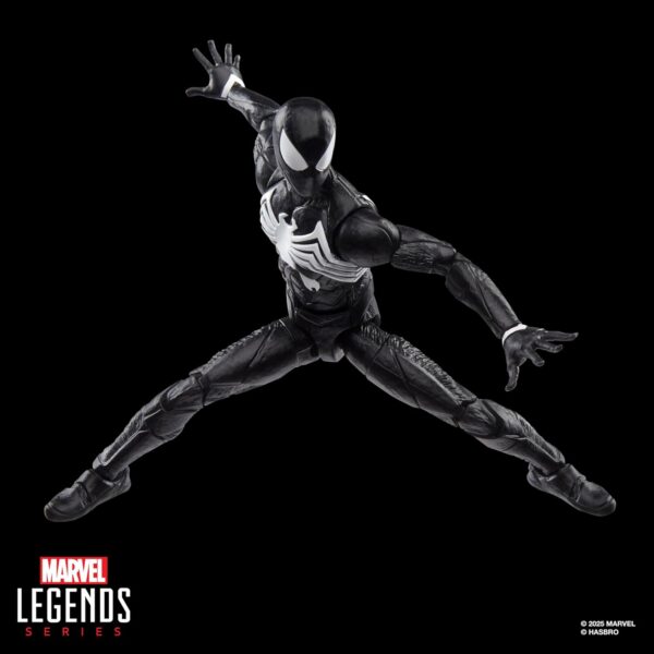 Spider-Man Marvel Legends Series Gamerverse Peter Parker Black Suit, 2 Video Game-Inspired Collectible 6 Inch Action Figure - Image 9