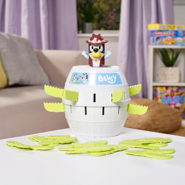TOMY Games Pop Up Bluey Kids Game - Strategic Preschool Games and Bluey Toys for Family Game Night - Classic Kids Board Games - Kids Toys for 2-4 Players - Ages 4 Years and Up - Image 4