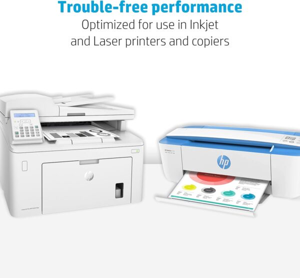 HP Printer Paper | 8.5 x 11 Paper | Office 20 lb | 3 Ream Case - 1500 Sheets | 92 Bright | Made in USA - FSC Certified | 112090C, White - Image 5