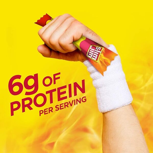 Slim Jim Smoked Meat Sticks, Original Flavor, 6g Protein Per Serving, Snack Size, 0.28 oz. (14 Count) - Image 4