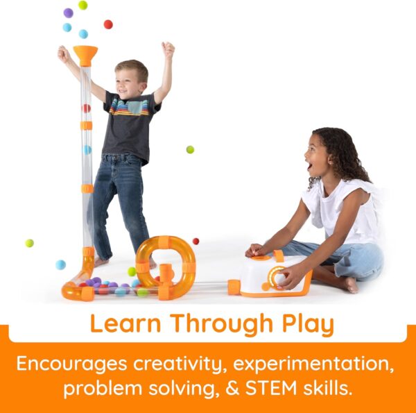 Fat Brain Toys Air Toobz, Air-Powered STEM Building Toys for Kids & Teens, Kids Building Toys, STEM Toys for 3+ Year Old - Image 9