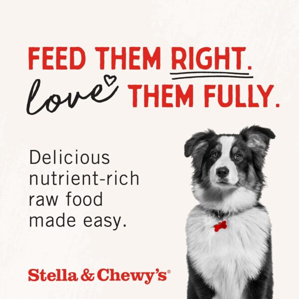 Stella & Chewy's Freeze Dried Raw Dinner Patties – Grain Free Dog Food, Protein Rich Stella’s Super Beef Recipe – 5.5 oz Bag - Image 6