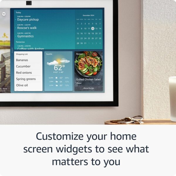 All-new Amazon Echo Show 15 | A stunning HD 15.6" smart kitchen TV for home organization with Alexa - Image 5
