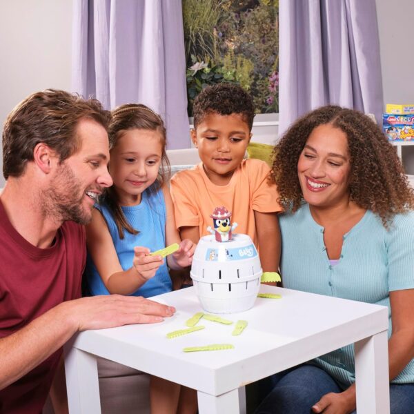 TOMY Games Pop Up Bluey Kids Game - Strategic Preschool Games and Bluey Toys for Family Game Night - Classic Kids Board Games - Kids Toys for 2-4 Players - Ages 4 Years and Up - Image 3