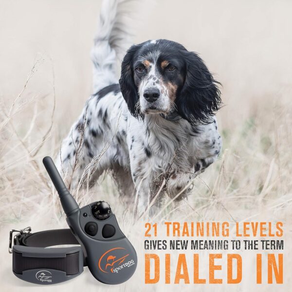SportDOG Brand FieldTrainer 425XS Remote Training Dog Collar, E Collar for Stubborn Dogs - Waterproof, Submersible Up to 25 Feet, Rechargeable Dog Training Collar with Remote Shock, Vibrate, and Tone - Image 8