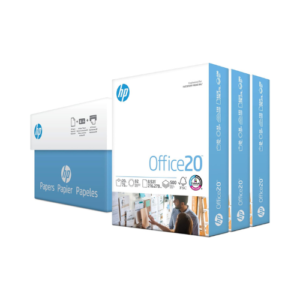 HP Printer Paper | 8.5 x 11 Paper | Office 20 lb | 3 Ream Case - 1500 Sheets | 92 Bright | Made in USA - FSC Certified | 112090C, White